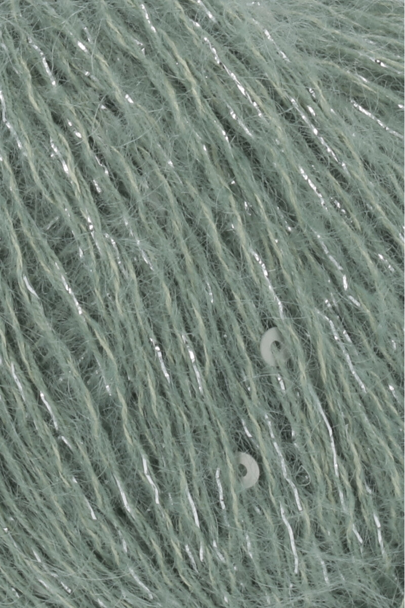 Lang Yarns Mohair Fancy yarn, Dusty Sage, colour 0092, alternate product photograph