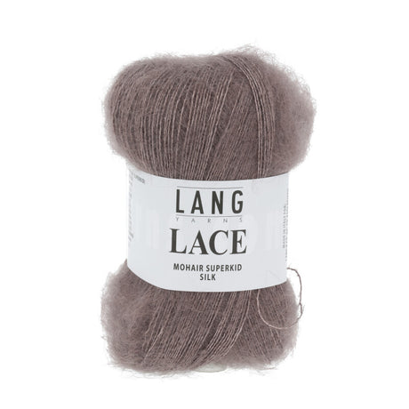 Lang Yarns Lace Yarn, 310m / 25g – Brown (0068)