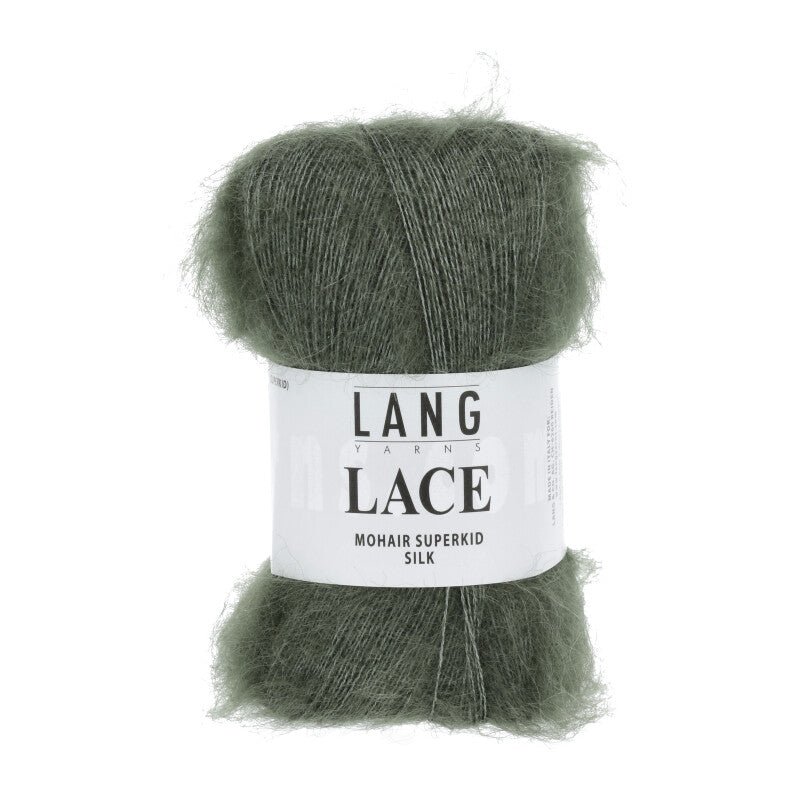 Lang Yarns Lace Yarn, 310m / 25g – Olive (0098)