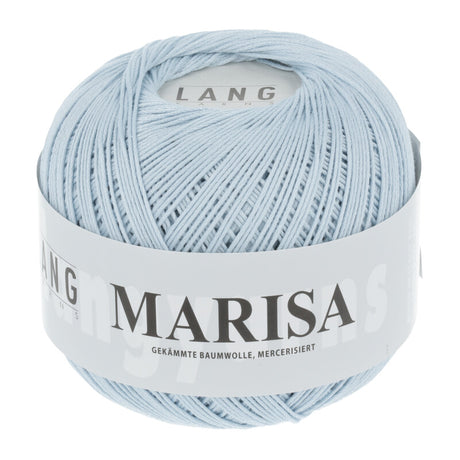 Lang Yarns Marisa – 100% Egyptian cotton yarn, 50g/210m – Sky (0020)