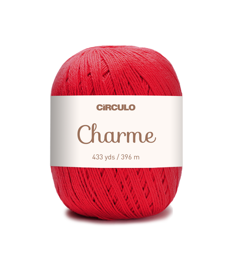 Circulo CHARME – Hilo 100% algodón mercerizado brasileño, 396m / 150g
