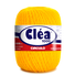 Circulo Clea 100% Cotton Yarn, 1000m/151 gr - Yellow ball of yarn with Cleá label on a white background
