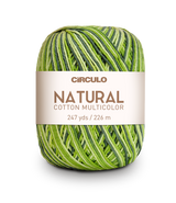Círculo Natural Cotton Multicolor 4/6 – Baumwollgarn (226 m / 200 g)