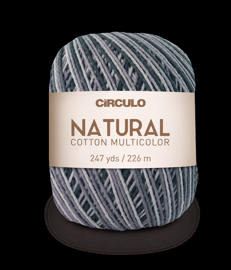 Círculo Natural Cotton Multicolor 4/6 – Cotton Yarn (226 m / 200 g)