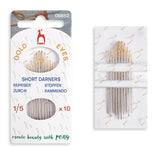 Pony Short Darners Needles – Golden Eye, No. 1/5