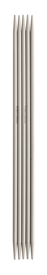 Pony Classic Aluminium Double Pointed Knitting Needles – 20 cm, 20 cm, 3.50 mm – additional product view
