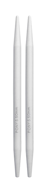 Pony Classic Aluminium Interchangeable Knitting Needle Tips – 10.5 & 14 cm, 10.5 cm, 5.50 mm – additional product view