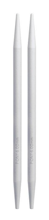 Pony Classic Aluminium Interchangeable Knitting Needle Tips – 10.5 & 14 cm, 14 cm, 6.00 mm – additional product view