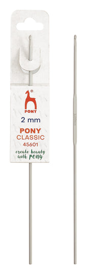 Pony Classic Aluminium Crochet Hooks – 15 cm