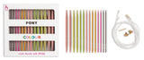 Pony Colour Interchangeable Knitting Needle Set – Design Box