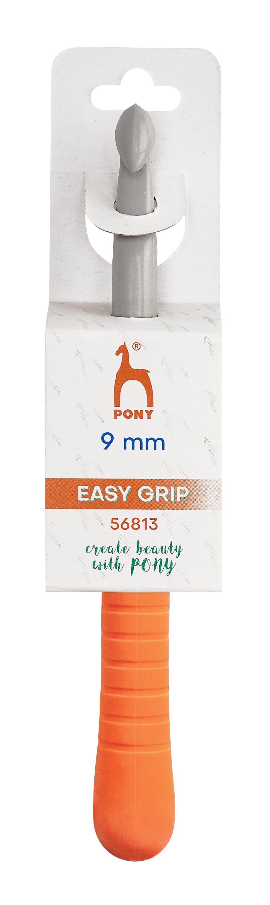 Pony Easy Grip Aluminium Crochet Hooks – 2 to 10 mm, 9.00 mm