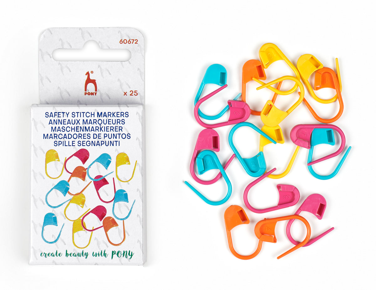Pony Safety Stitch Markers, Small