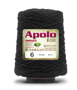 Apolo Eco 4/6 Cotton Cord Yarn – Ideal for Crochet Bags & Home Decor (600g) - Leo Hobby
