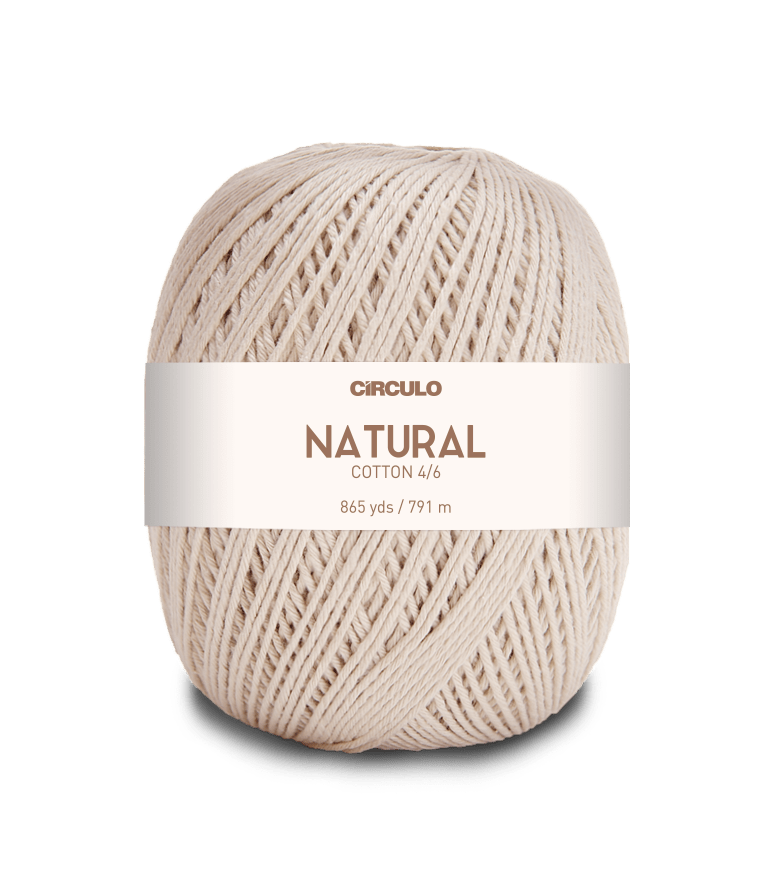 Circulo Barroco / Circulo Natural Cotton Yarn, 400g - Leo Hobby Marketplace