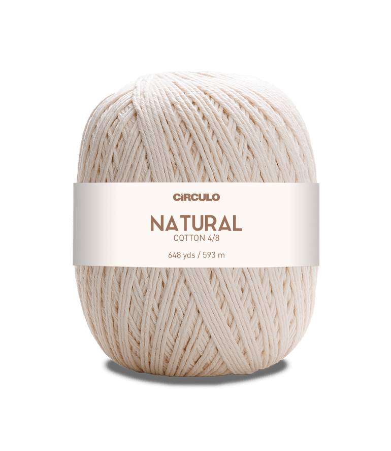 Circulo Barroco / Circulo Natural Cotton Yarn, 400g - Leo Hobby Marketplace