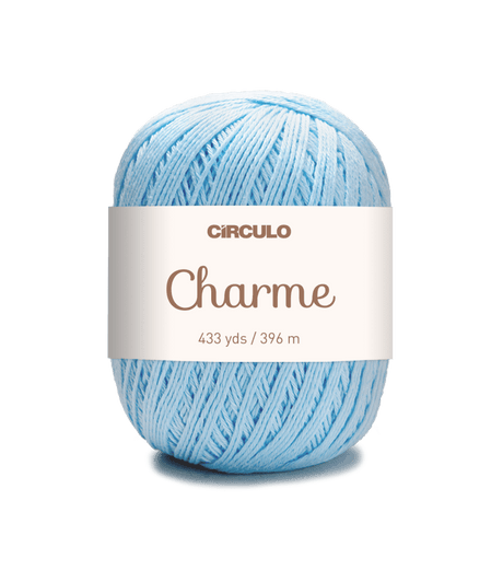 Circulo CHARME - 100% mercerized Brazilian Cotton Yarn 396m/150g - Leo Hobby