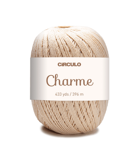 Circulo CHARME - 100% mercerized Brazilian Cotton Yarn 396m/150g - Leo Hobby