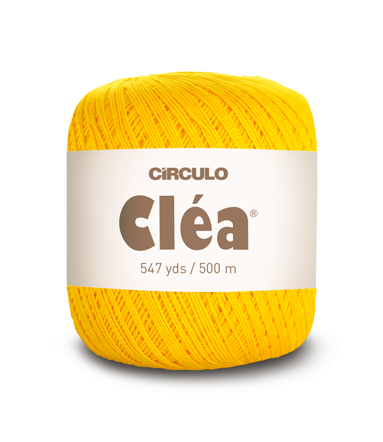 Circulo Clea 100% Cotton Yarn for Crochet and Knitting, 500m/75 gr - Leo Hobby