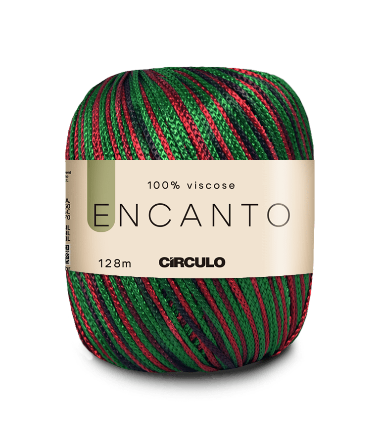 Circulo Encanto 100% Viscose Yarn for Crochet and Knitting, 128m/100g Luxurious Shine & Versatility - Leo Hobby