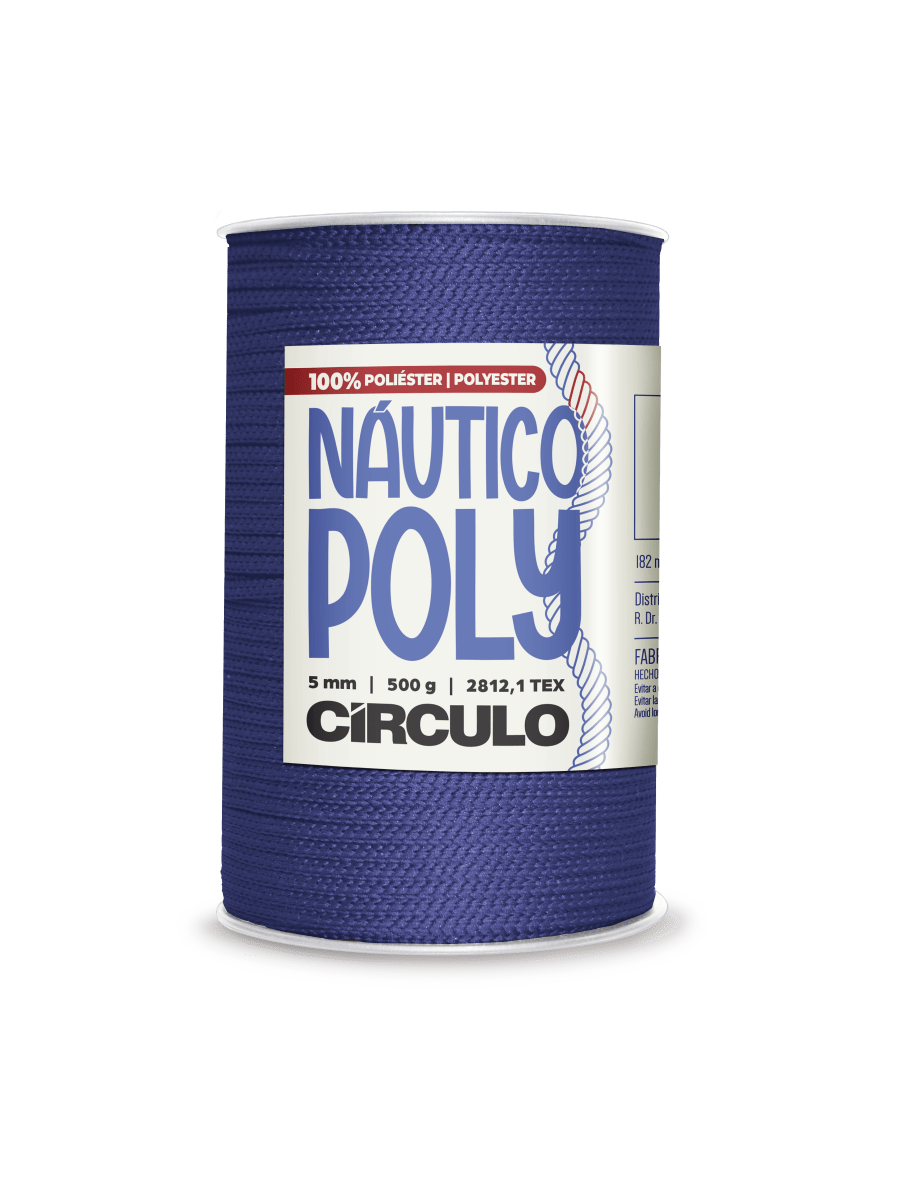 Circulo Fio Náutico Poly 5 mm – Premium Cord Yarn for Bags & Macramé - Leo Hobby