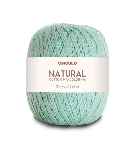 Circulo Natural Cotton Maxcolor (Barroco) 4/6 100% Cotton Yarn for Crochet and Knitting, 226m/200g - Leo Hobby Marketplace