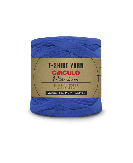 Circulo Premium T-shirt Yarn for Crocheting and Knitting, Bulk Yarn 140m/270g - Leo Hobby