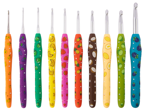 Circulo Soft Aromas Crochet Hooks 1.75 mm - 7.00 mm - Leo Hobby