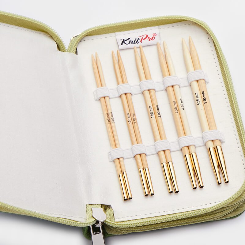 Bamboo Starter Interchangeable Needles by KnitPro.