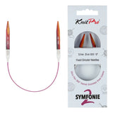 KnitPro Symfonie 2 fixed circular knitting needles, 25 cm, 5.00 mm