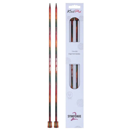 KnitPro Symfonie 2 single pointed knitting needles, 5.00 mm