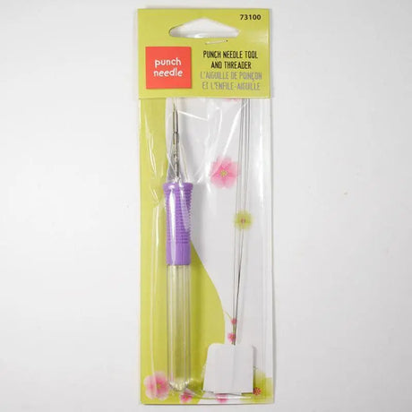 Precision punch needle tool and handy threader, Dimensions.